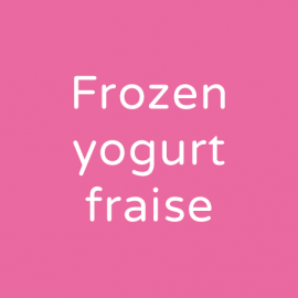 Mix Frozen yogurt fraise (2 x 4.5 Kg)
