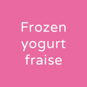 Mix Frozen yogurt fraise (2 x 4,5 kg)
