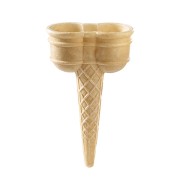 Cornet Etoile (Dim : ø : 72 mm, H : 125 mm)